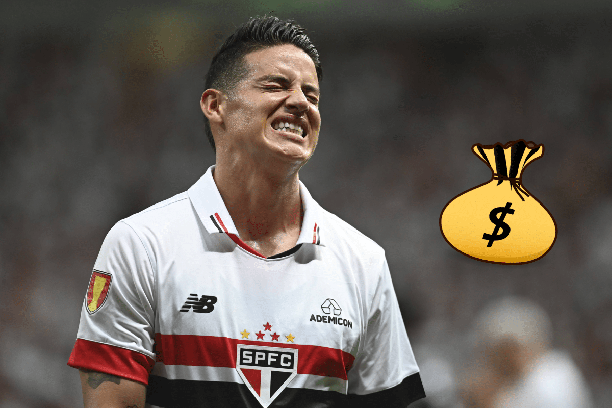 El detrás de escena de James Rodríguez en San Pablo: millones, negocio y decepción