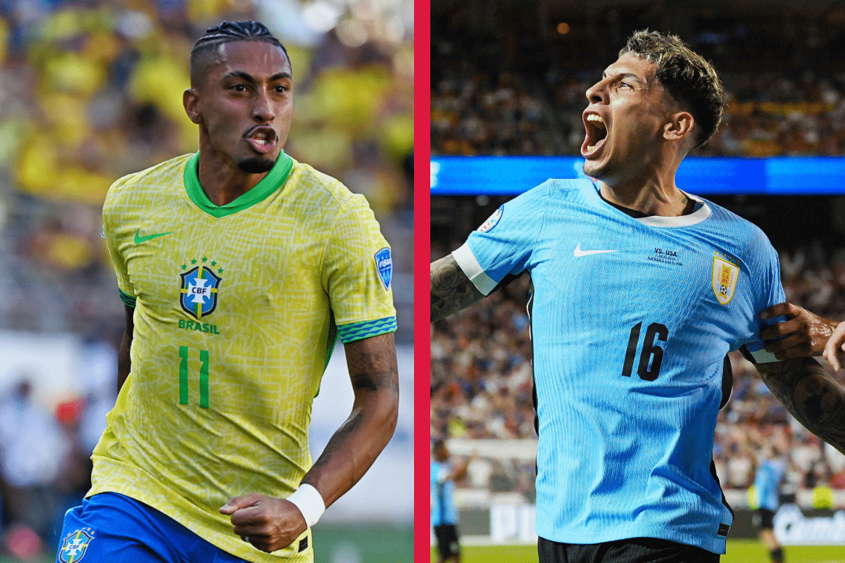 Brasil vs Uruguay hoy: a qué hora juegan, dónde ver, formaciones e historial