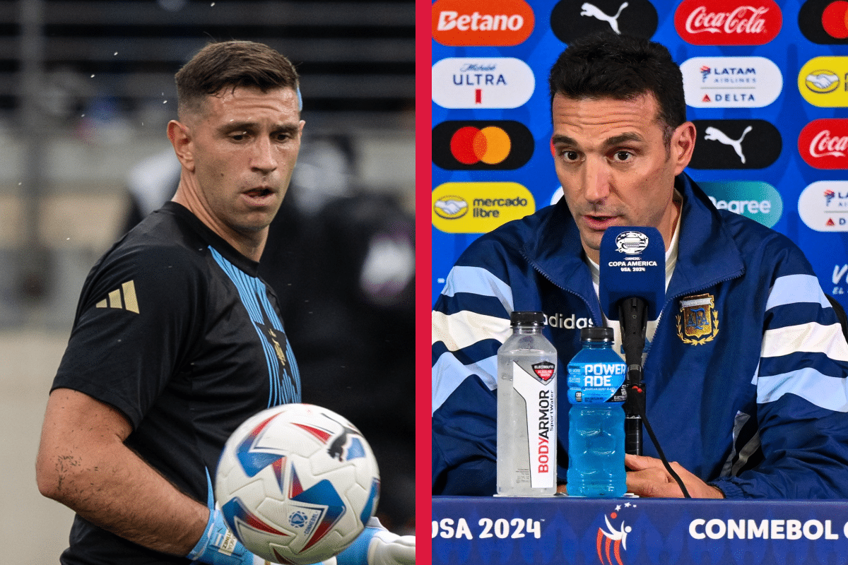 Copa América: ¿Qué dijeron Lionel Scaloni y Dibu Martínez antes de la final entre Argentina y Colombia?