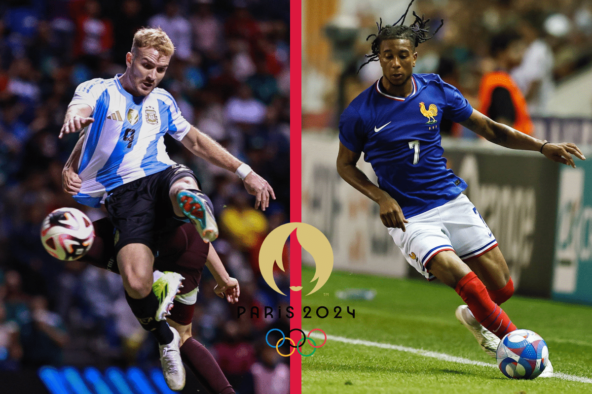 Juegos Olímpicos fútbol: ¿cuándo se pueden cruzar Argentina y Francia?