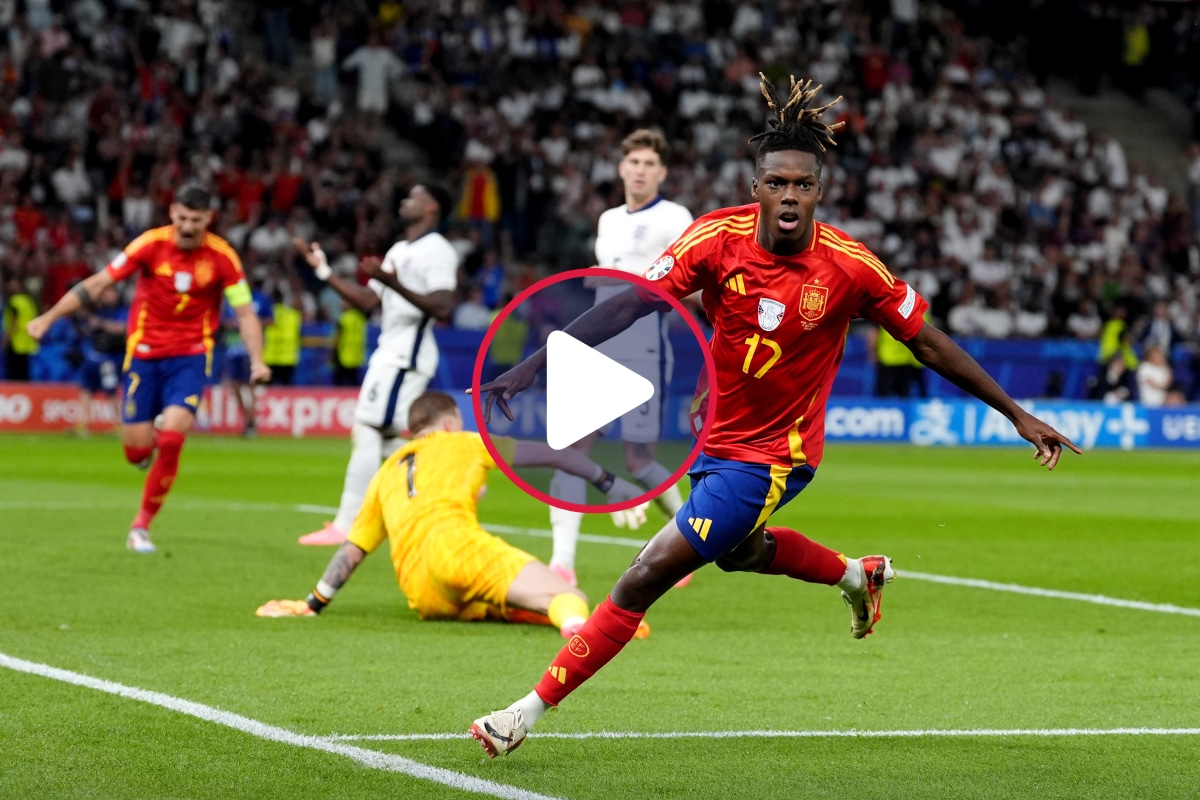 Eurocopa: así fue el gol de Nico Williams en la final España – Inglaterra