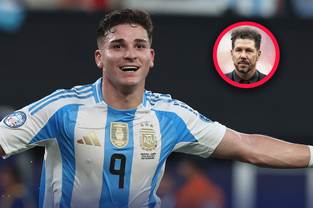 Se suma Julián Álvarez: ¿cuántos jugadores argentinos fueron dirigidos por Simeone?