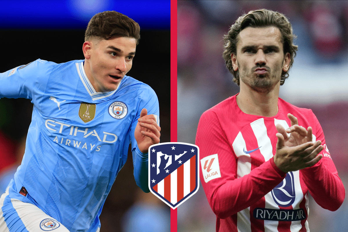 El posteo de Griezmann por la llegada de Julián Álvarez al Atlético Madrid