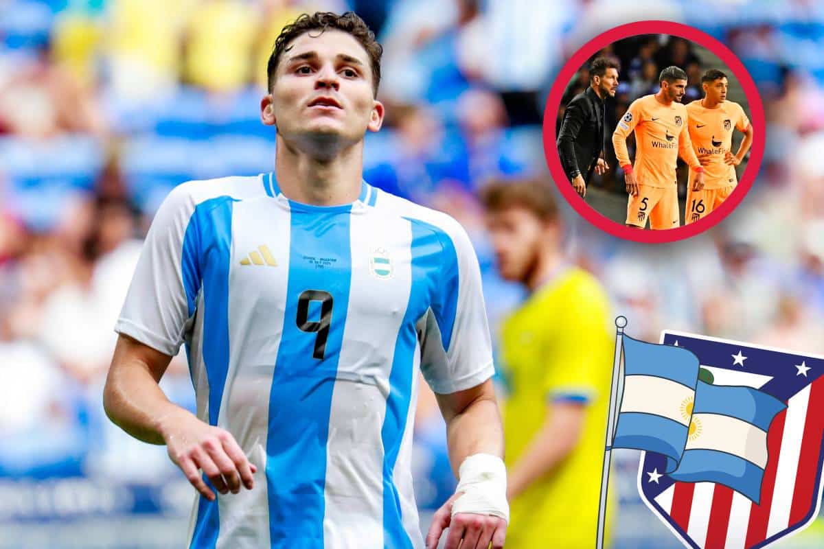 Los jugadores argentinos que serían compañeros de Julián Álvarez en Atlético Madrid