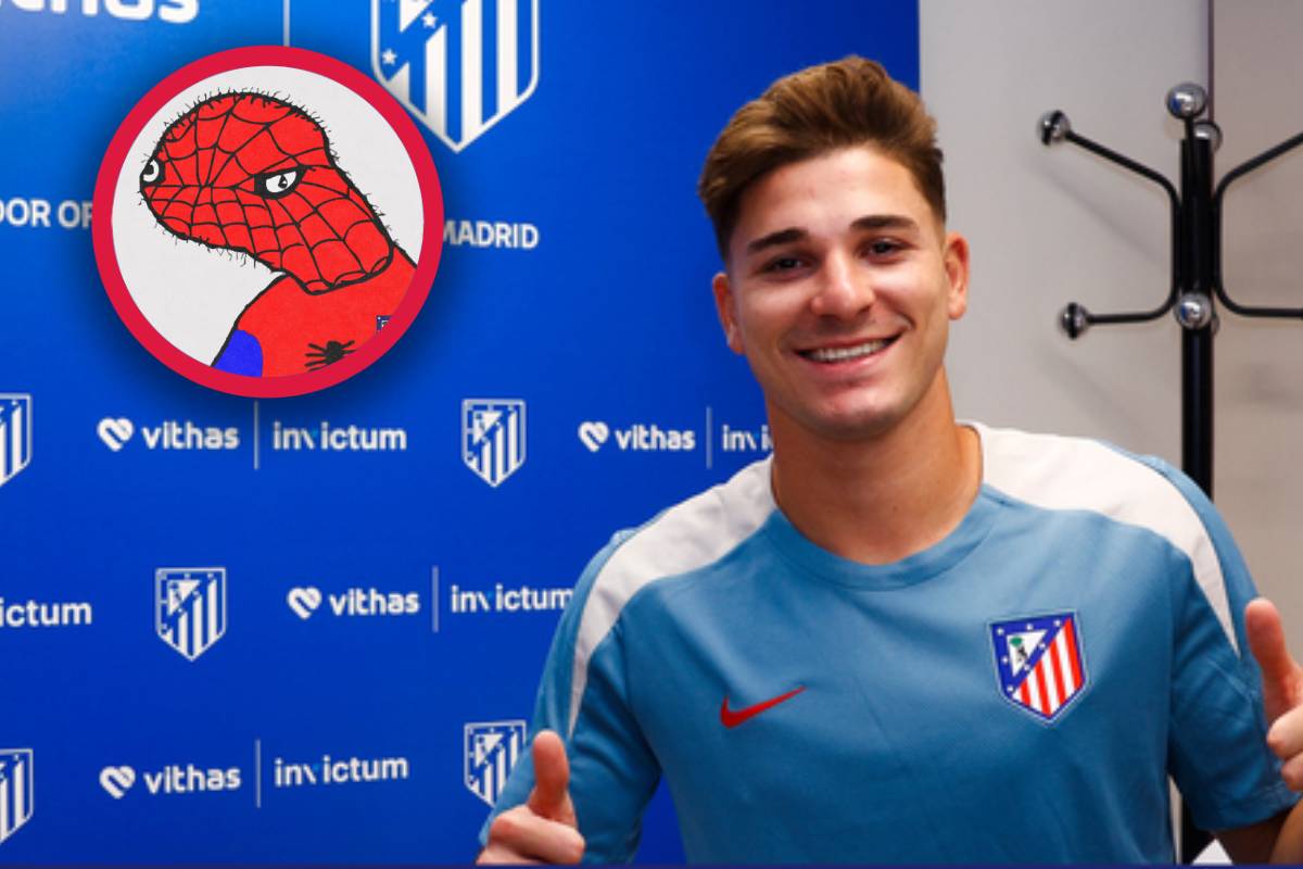 Mercado de pases: la original presentación de Julián Álvarez en Atlético Madrid