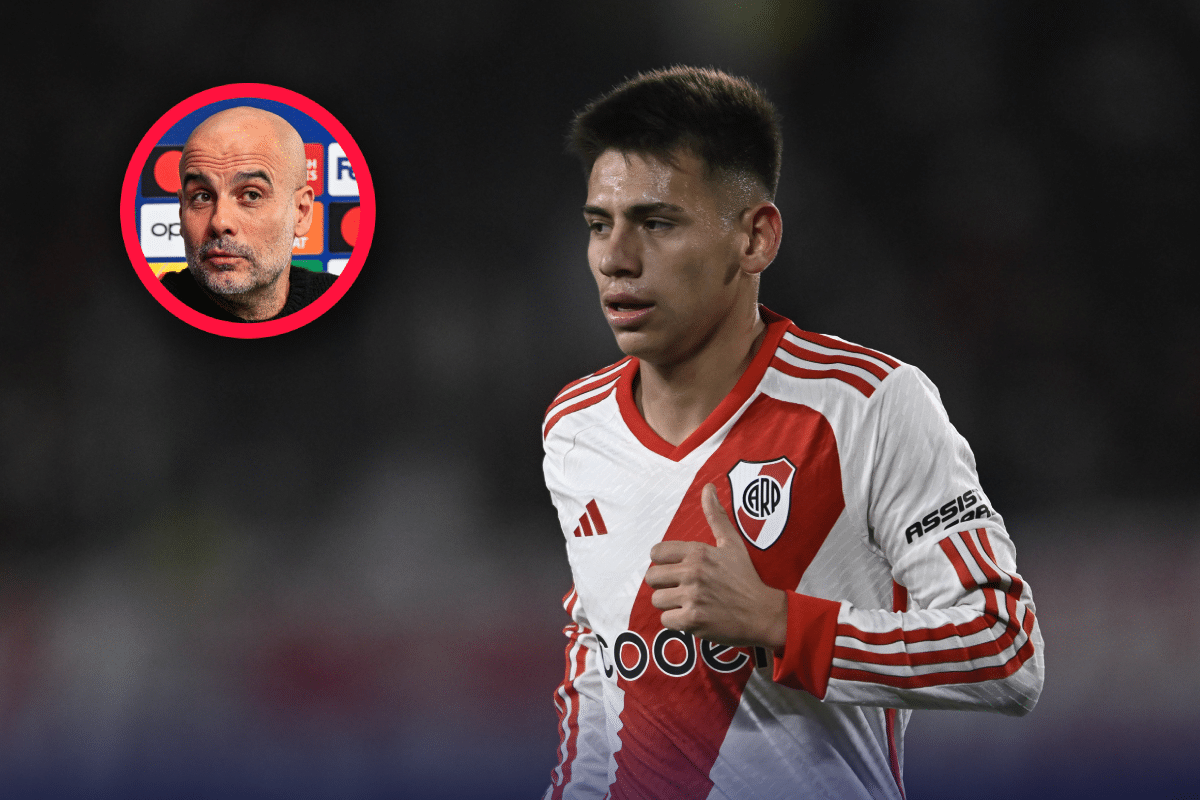 ¿Se lo llevan antes? Qué dijo Pep Guardiola sobre la llegada de Diablito Echeverri a Manchester City