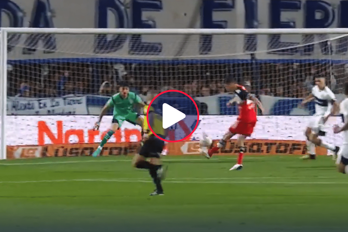 Liga Profesional: el exquisito gol de Nacho Fernández en Gimnasia vs River