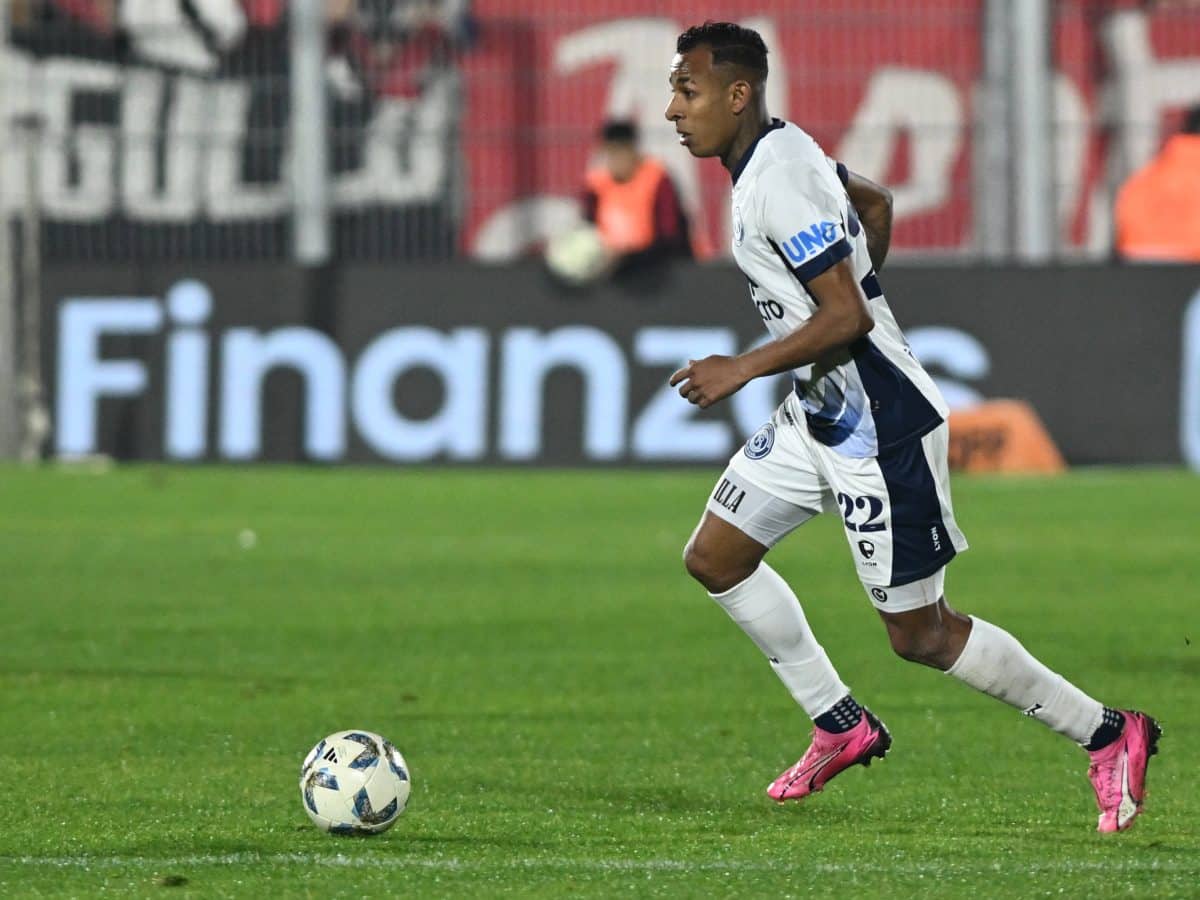 Sebastián Villa en el cuadro mendocino. (Foto: Imago)