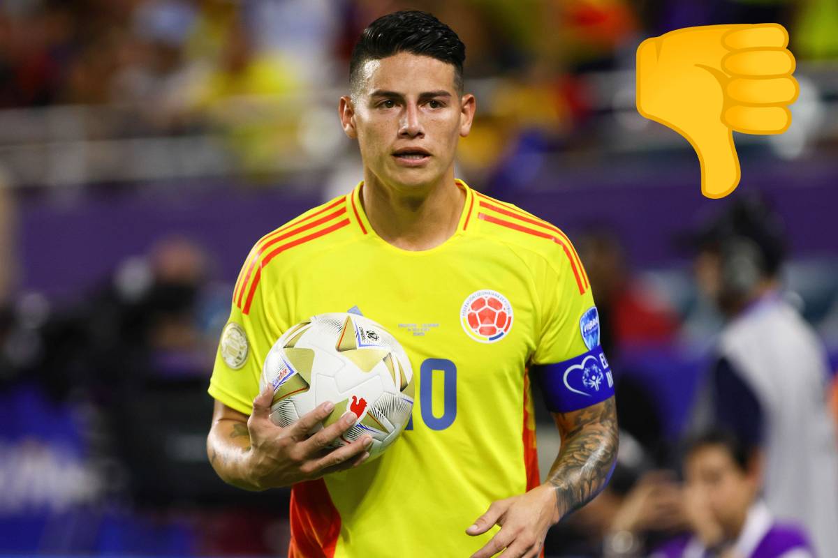 “Nunca ficharía a James Rodríguez”: dirigente descartó interés en el colombiano