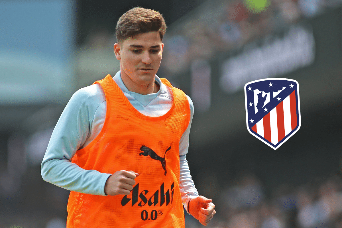 ¿Cuándo y contra quién podría debutar Julián Álvarez en Atlético Madrid?