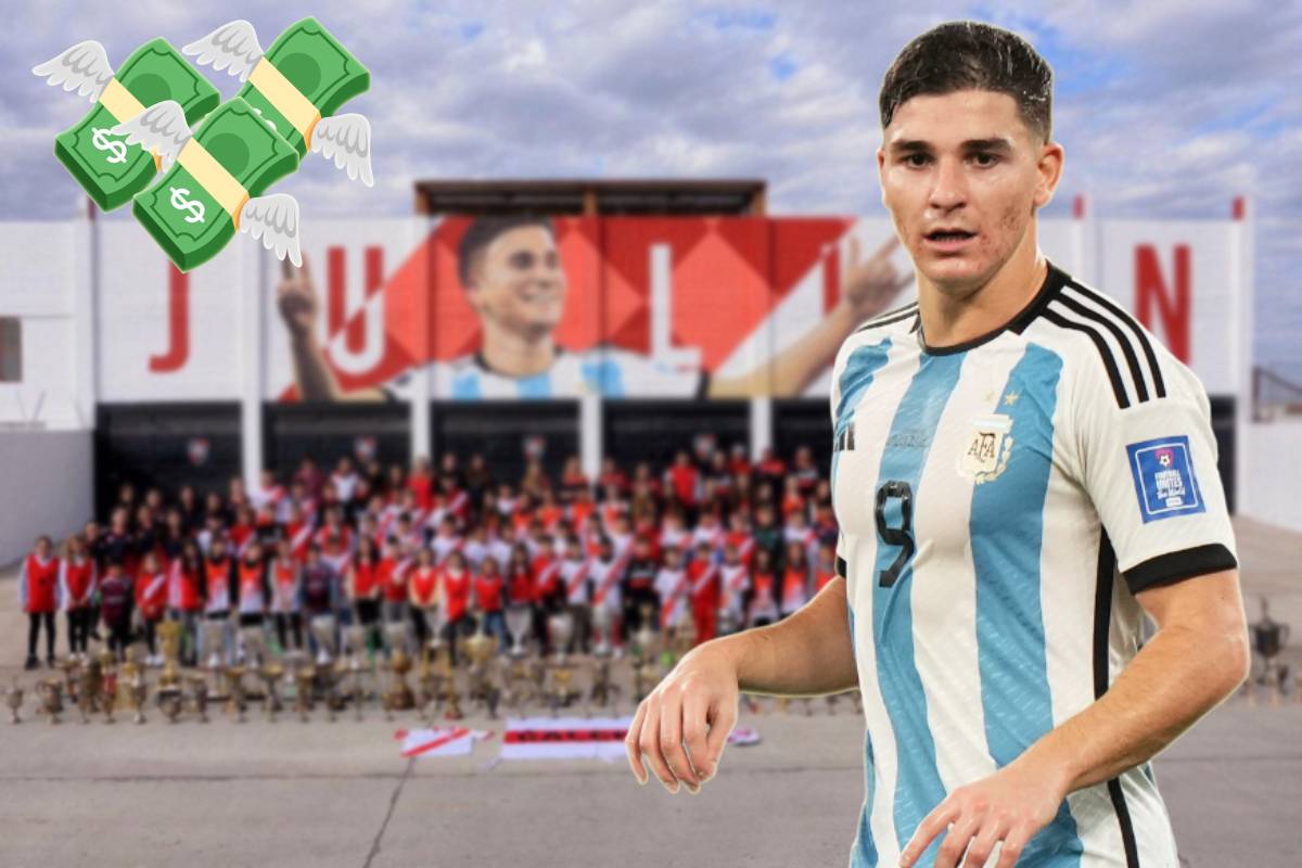 Juegos Olímpicos: la fortuna que donó Julián Álvarez a su equipo en Calchín