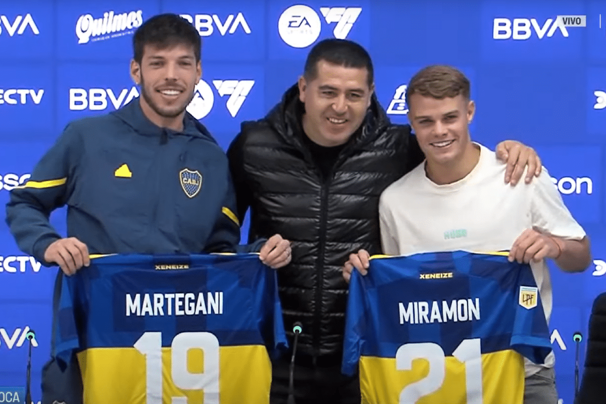 El emotivo relato de Miramón al ser presentado como refuerzo de Boca: “Mi papá…”