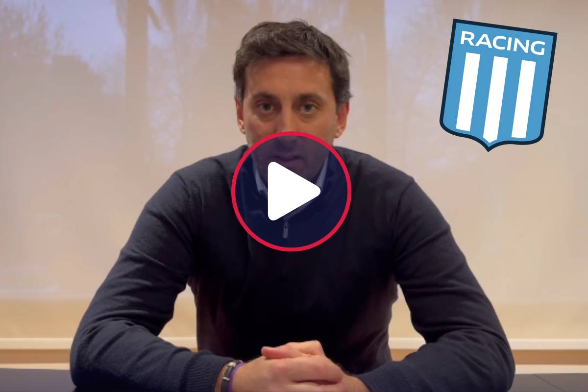 Racing Club: el emotivo video con el que Diego Milito se postuló como presidente