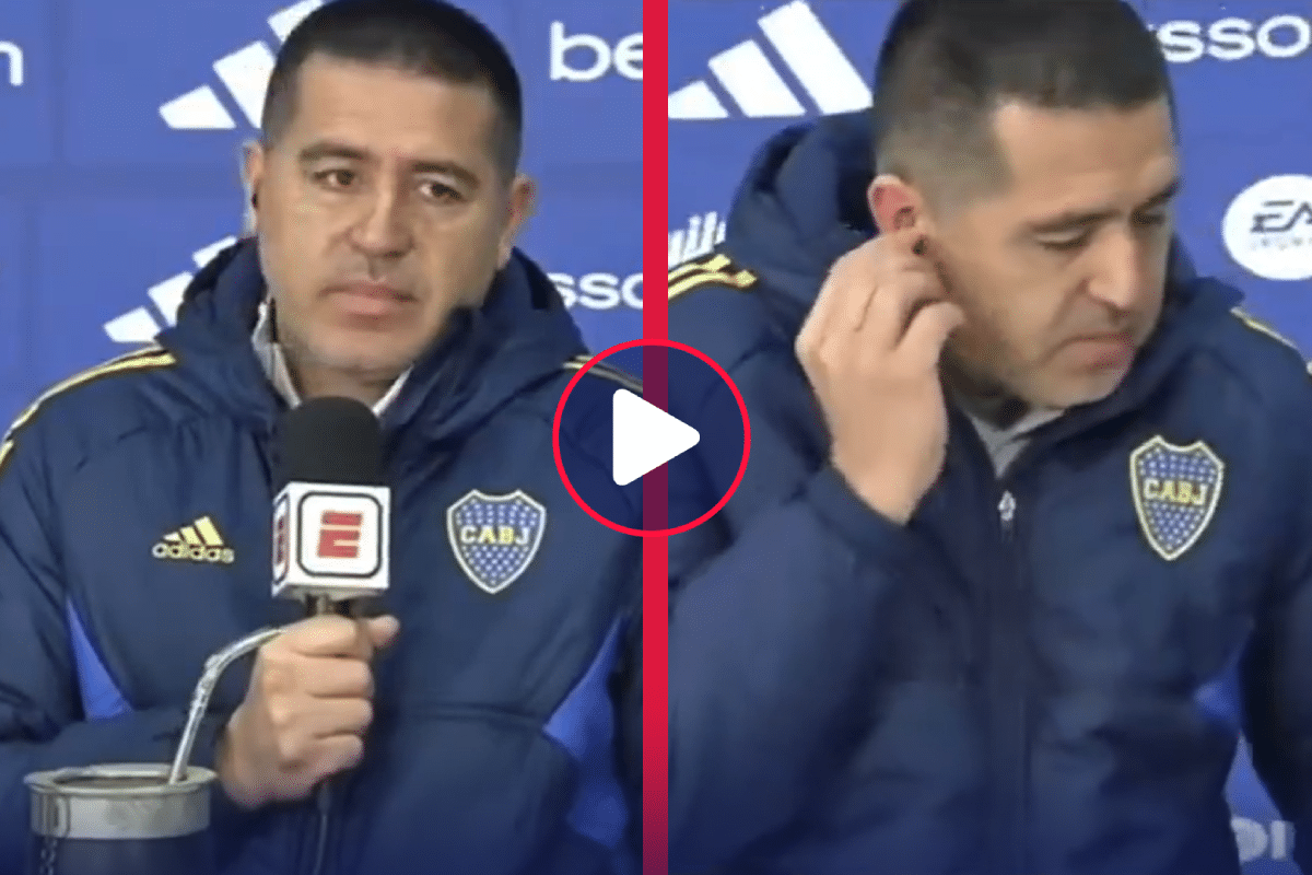 Riquelme defendió el mercado de pases de Boca y se cruzó con un periodista: “Prefiero no hablar más”