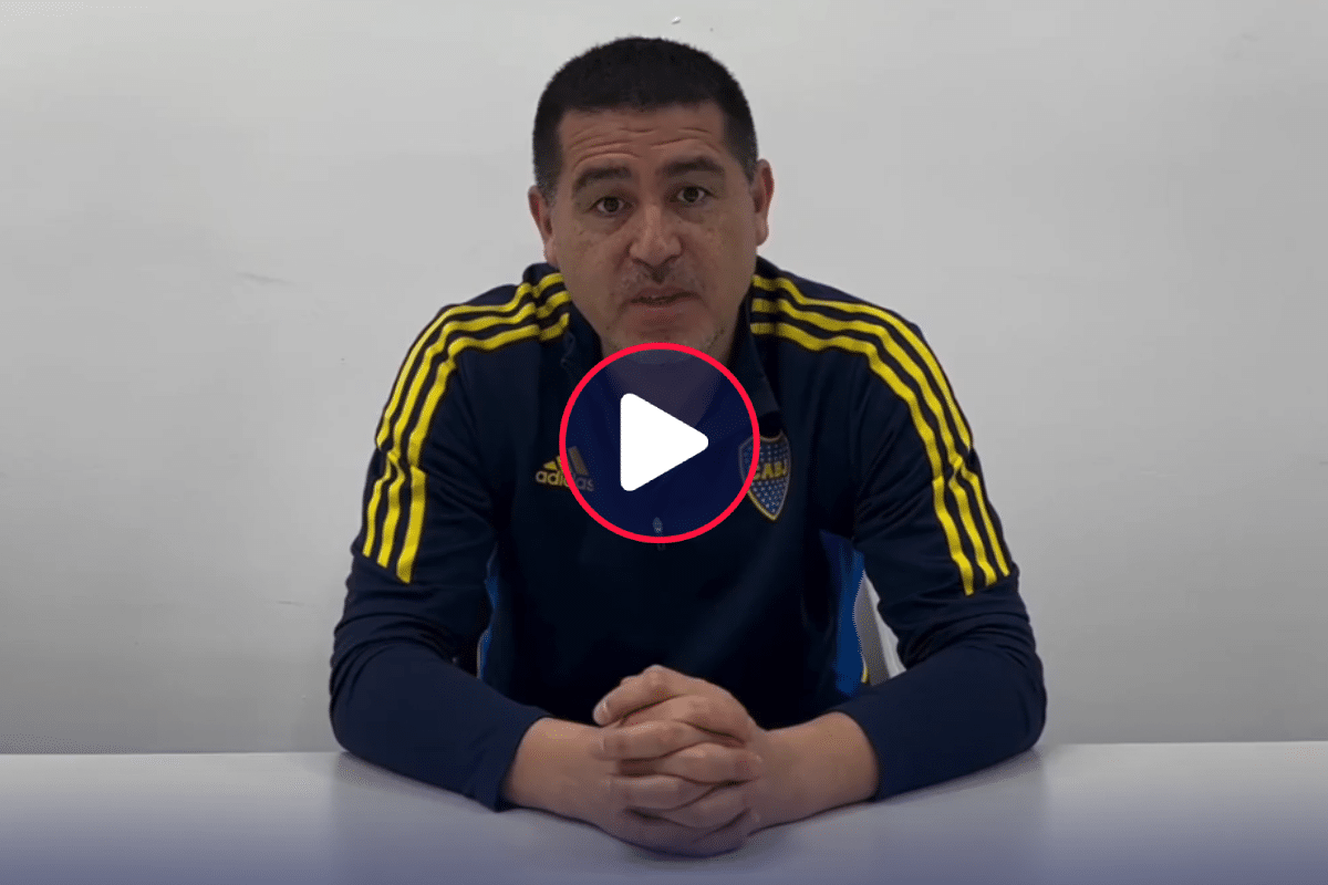 Reapareció Riquelme en medio del mercado de pases de Boca: su inusual intervención