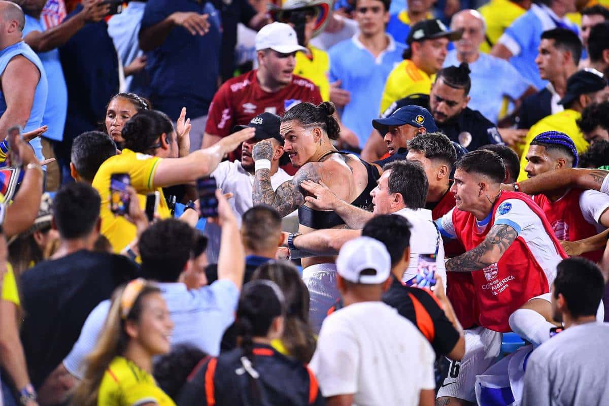 La Conmebol no tuvo piedad con la sanción a Uruguay por los incidentes vs Colombia en la Copa América