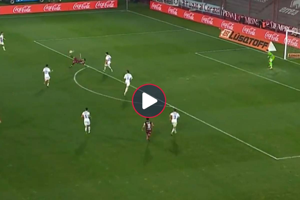 Liga Profesional: Walter Bou hizo el mejor gol del año y se candidateó para el Puskas