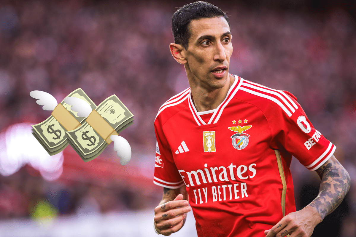 El sueldo de Ángel Di María en Benfica