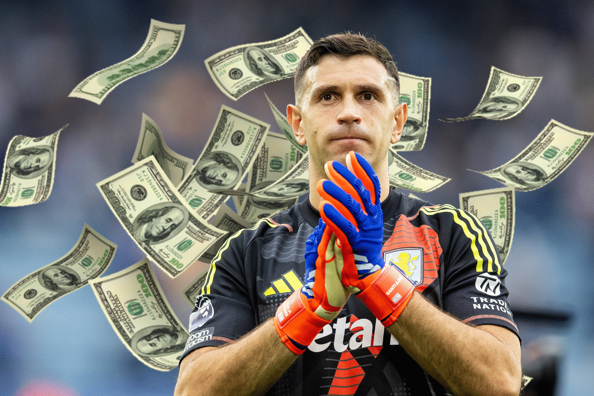 El sueldo del Dibu Martínez en Aston Villa