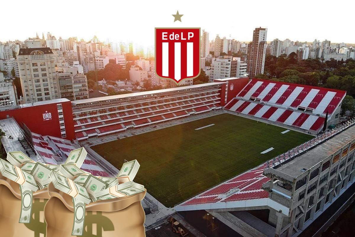 ¿Cuánto dinero costó la construcción del Estadio Uno de Estudiantes de La Plata?