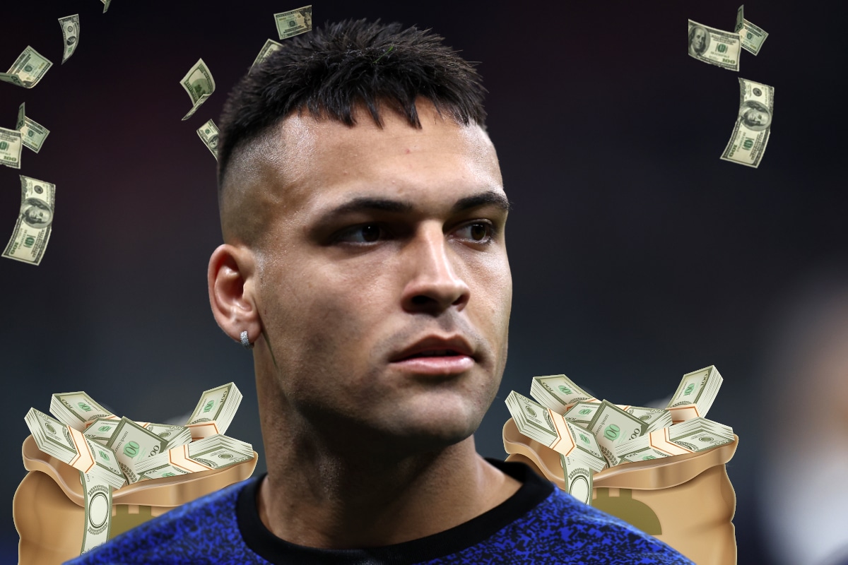 La fortuna de Lautaro Martínez