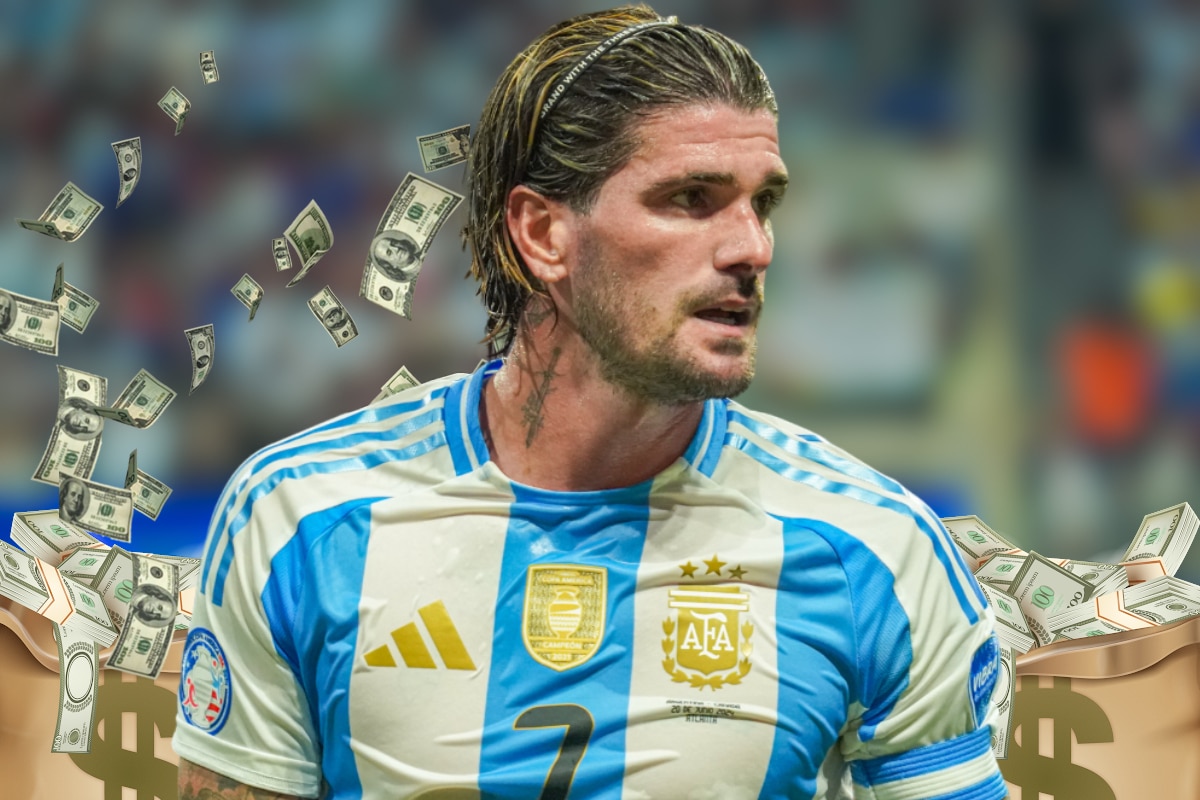 La fortuna de Rodrigo de Paul