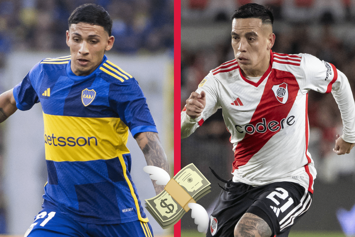 Las 5 ventas más caras del mercado de pases 2024 en la Liga Profesional