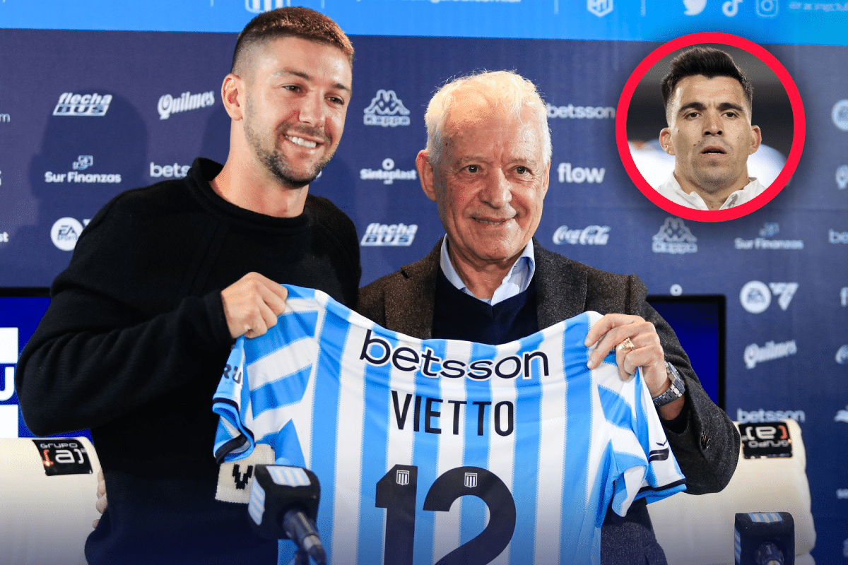 Mercado de pases: la chicana de Racing ¿a Acuña? en la presentación de Vietto