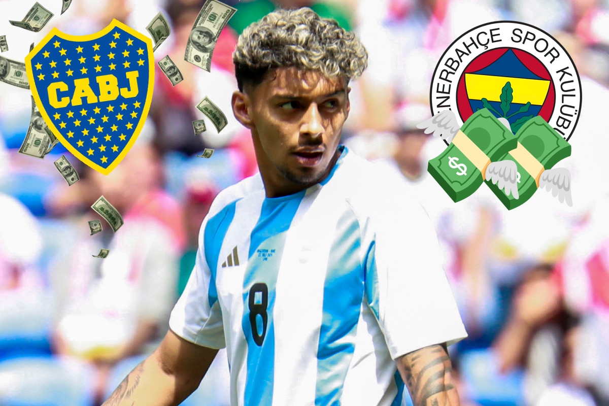 Mercado de pases Boca: la nueva y millonaria oferta de Fenerbahce por Cristian Medina