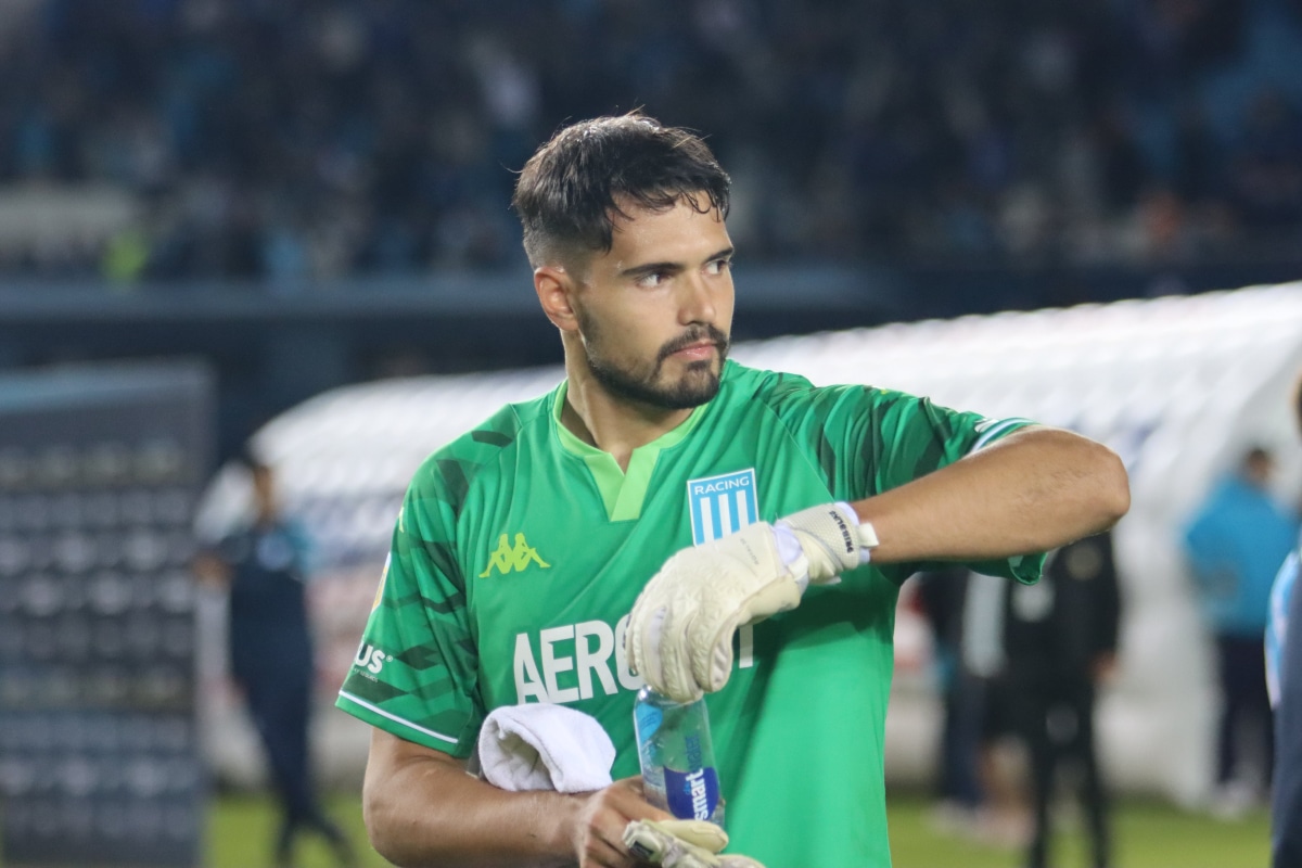Gastón Chila Gómez jugando para Racing