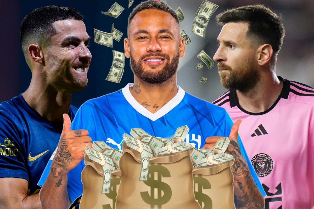 Cristiano agrandó la brecha sobre Messi: los 10 jugadores mejor pagos del mundo en 2024