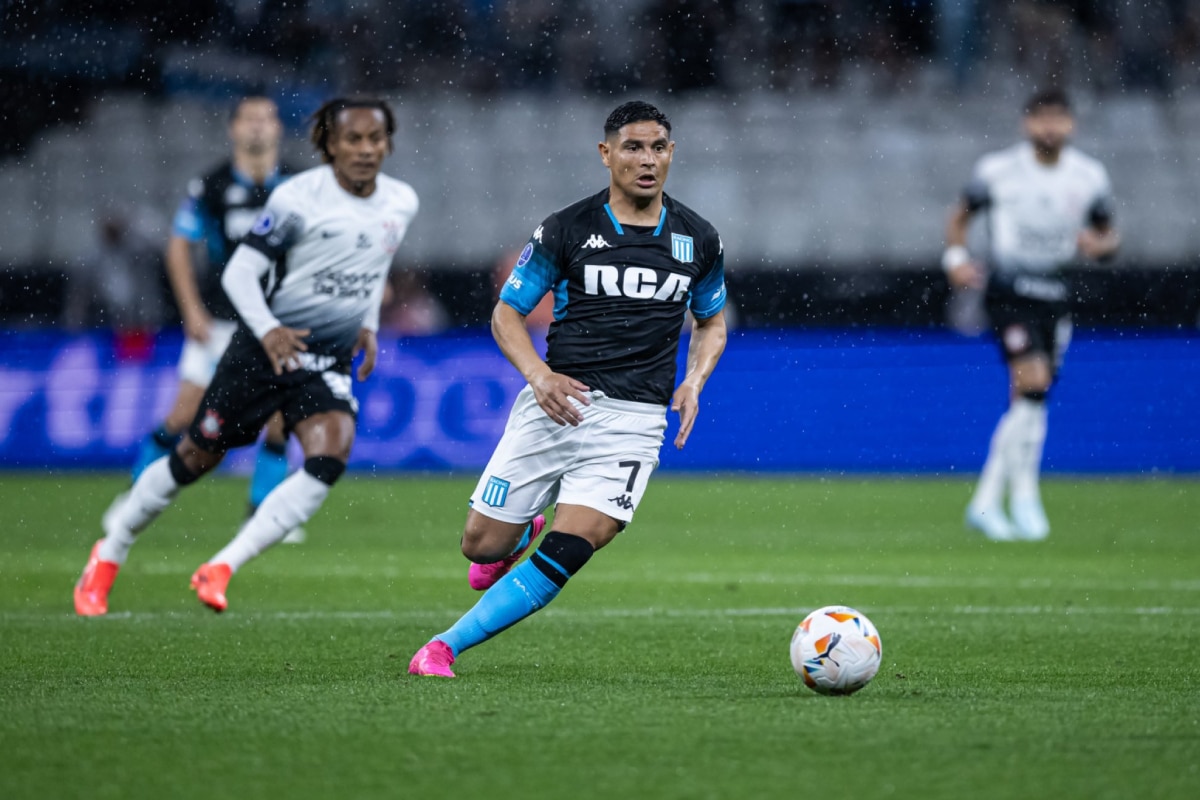 Racing y Corinthians empataron 2-2 en la ida de la semifinal de la Copa Sudamericana 2024