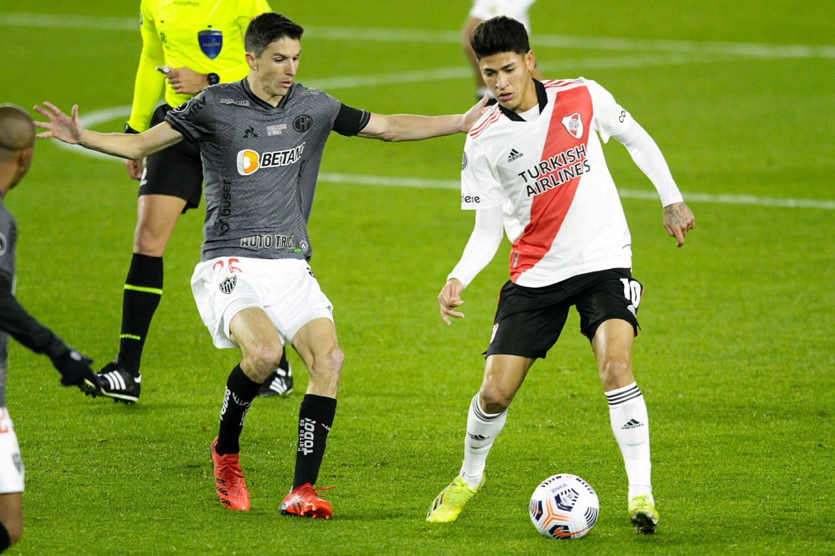 River y Atlético Mineiro en los cuartos de final de la Copa Libertadores 2021