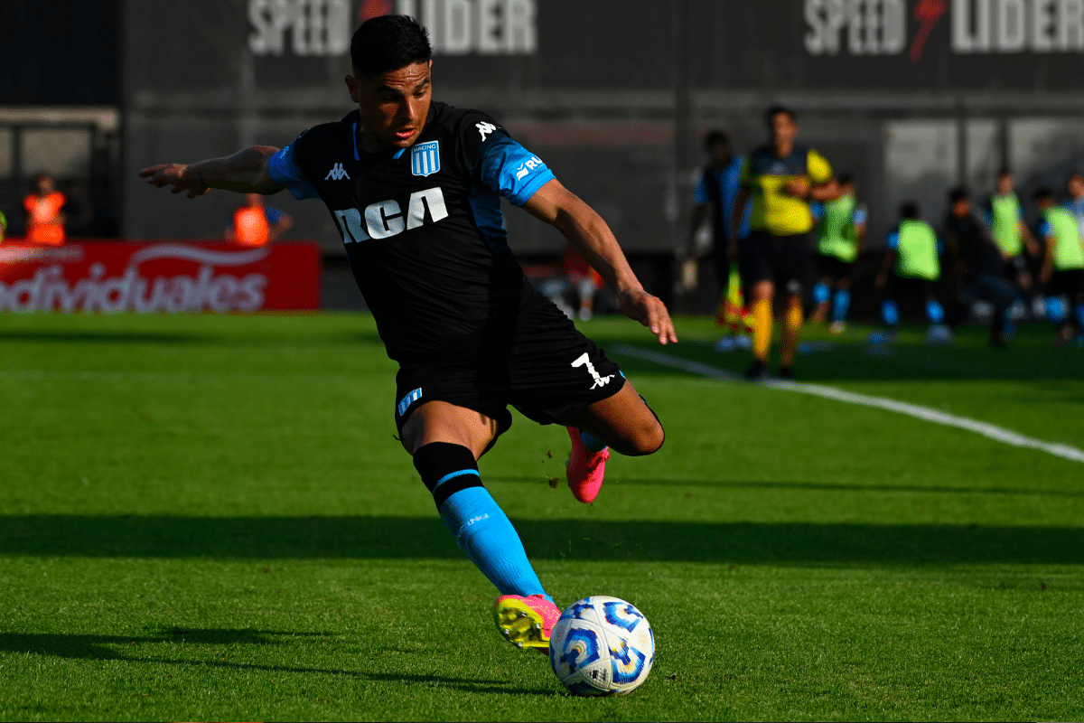 Maximiliano Salas, figura en este Racing campeón
