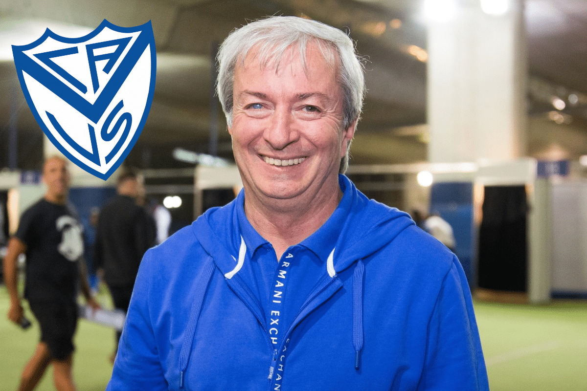 Fabián Berlanga, presidente de Vélez Sarsfield