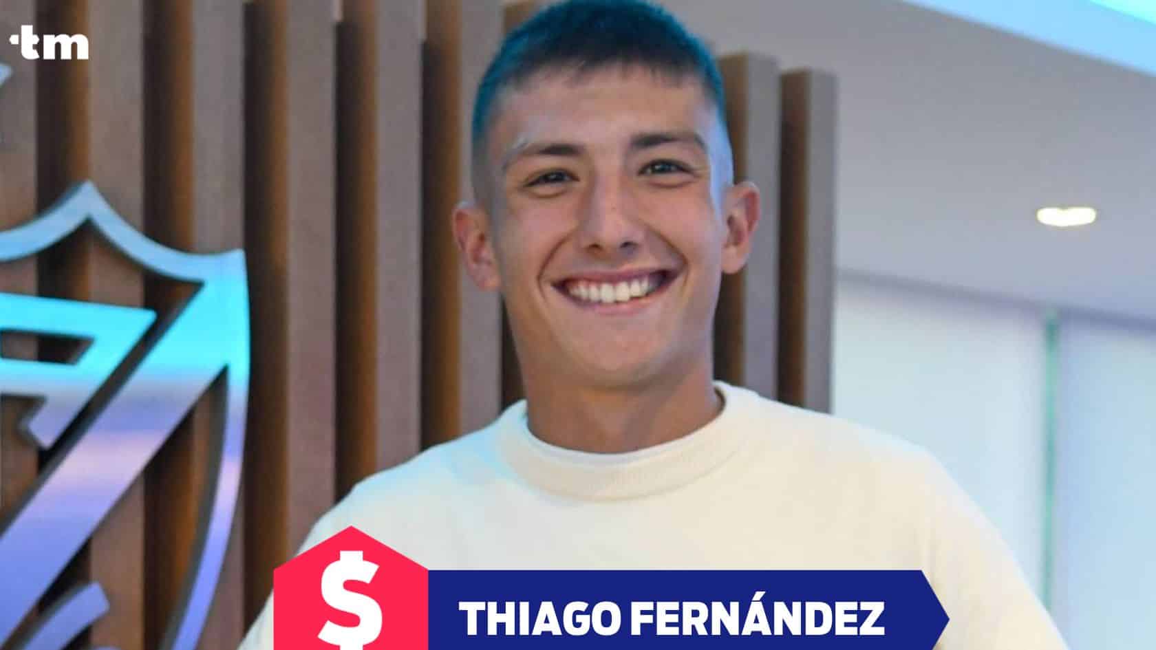 ¿Cuánto gana Thiago Fernández en Vélez?
