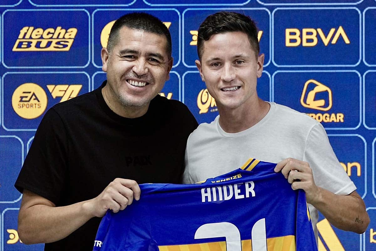 “Hemeroteca”: los mejores memes por la presentación de Ander Herrera como nuevo refuerzo de Boca