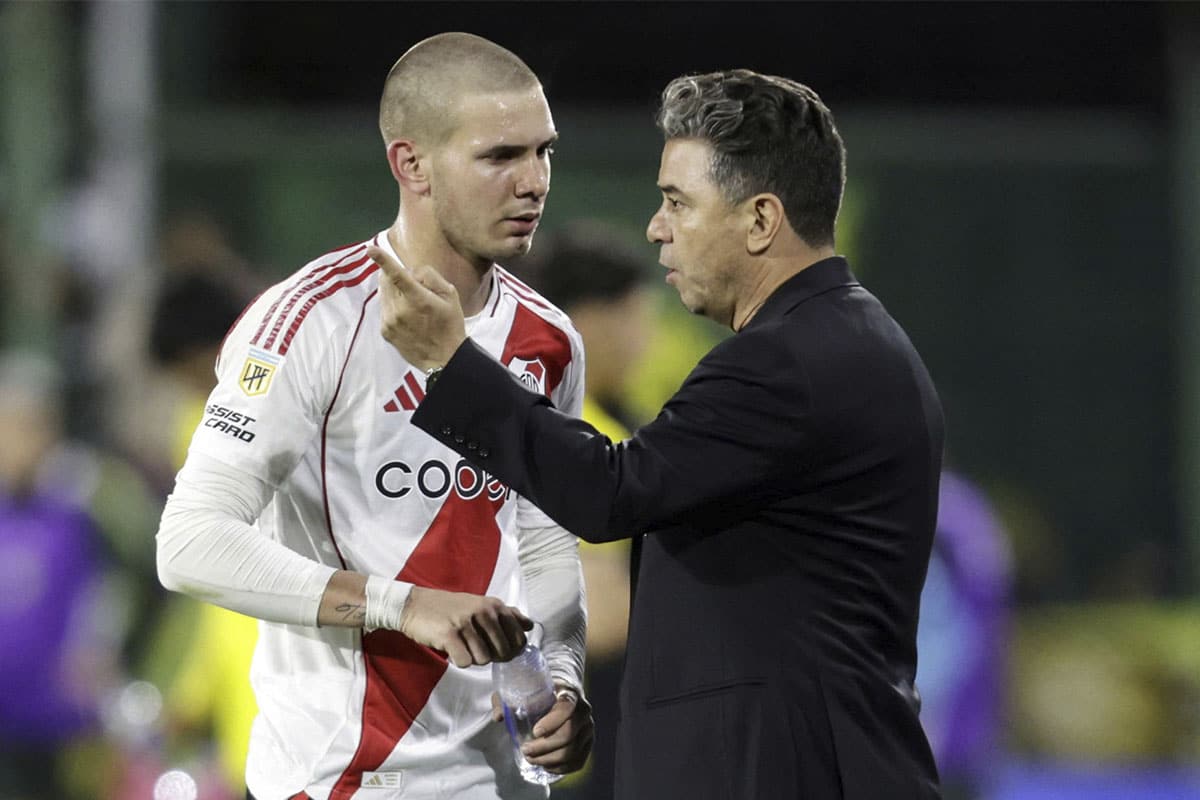 River: Gallardo le pide estas 3 virtudes a Mastantuono para ganarse un puesto en el equipo