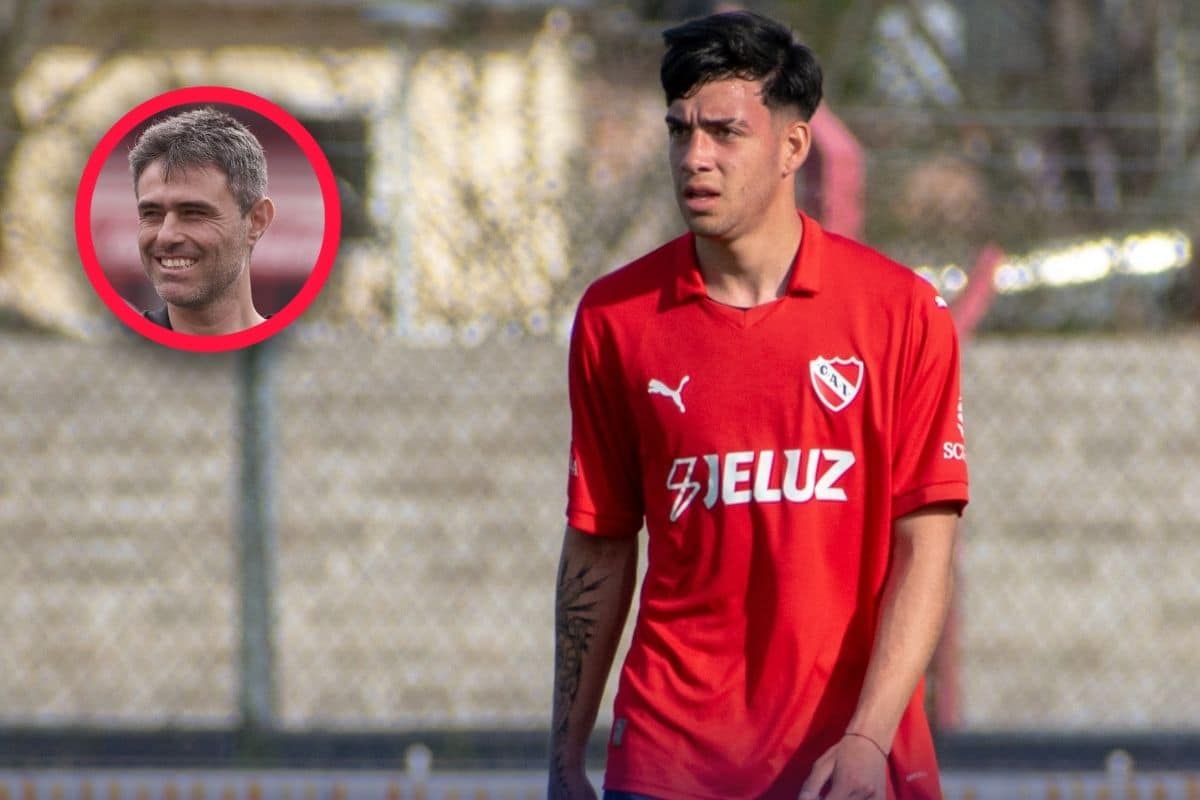 ¿Quién es Gonzalo Bordón, el defensor de Independiente que Vaccari comparó con Valentín Gómez?