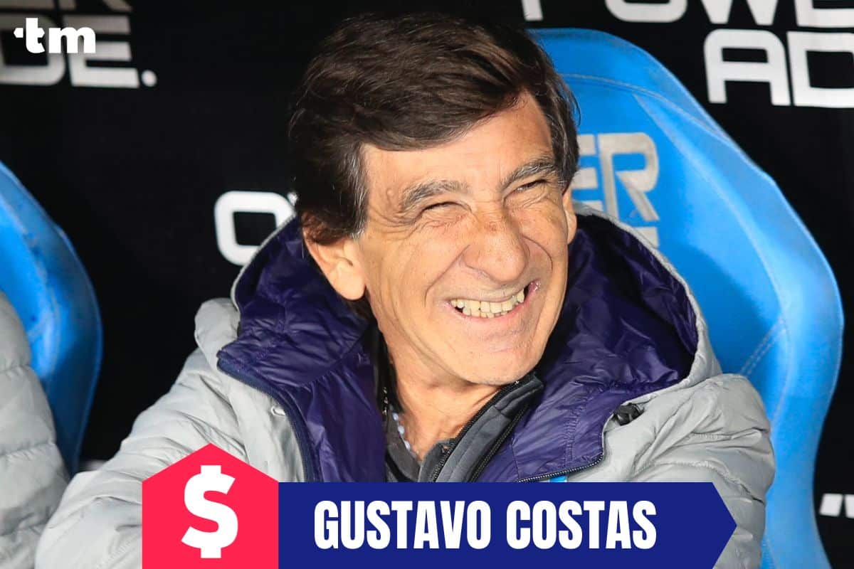 ¿Cuánto gana Costas en Racing?
