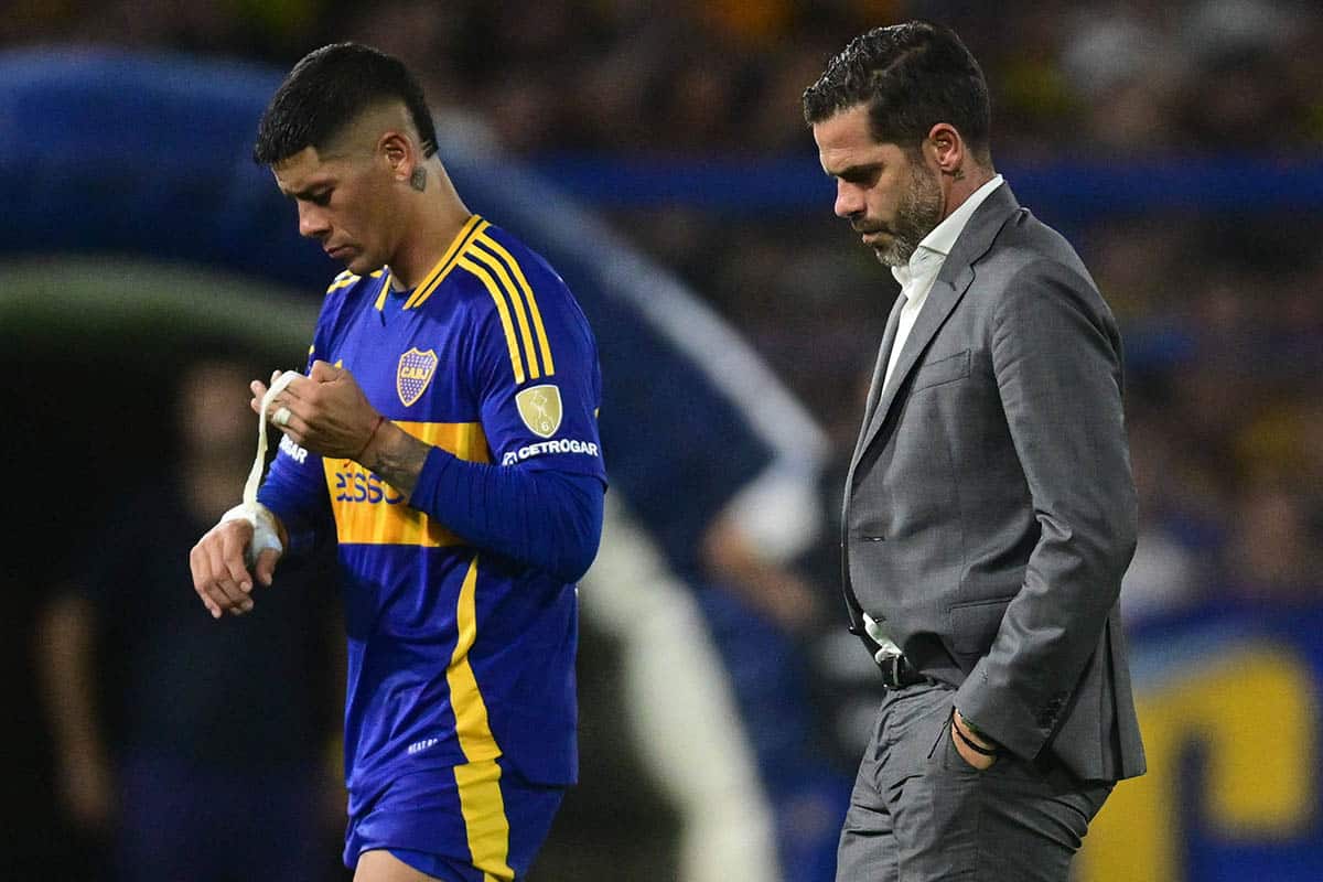 Boca: un jugador de Gago sufrió otra lesión y pone en riesgo la renovación de su contrato