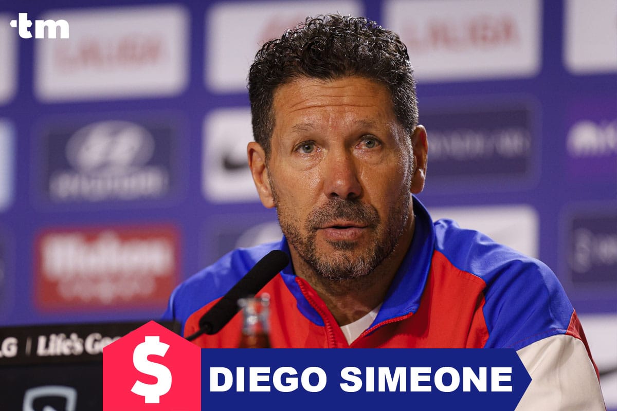 El sueldo del Cholo Simeone en Atlético Madrid