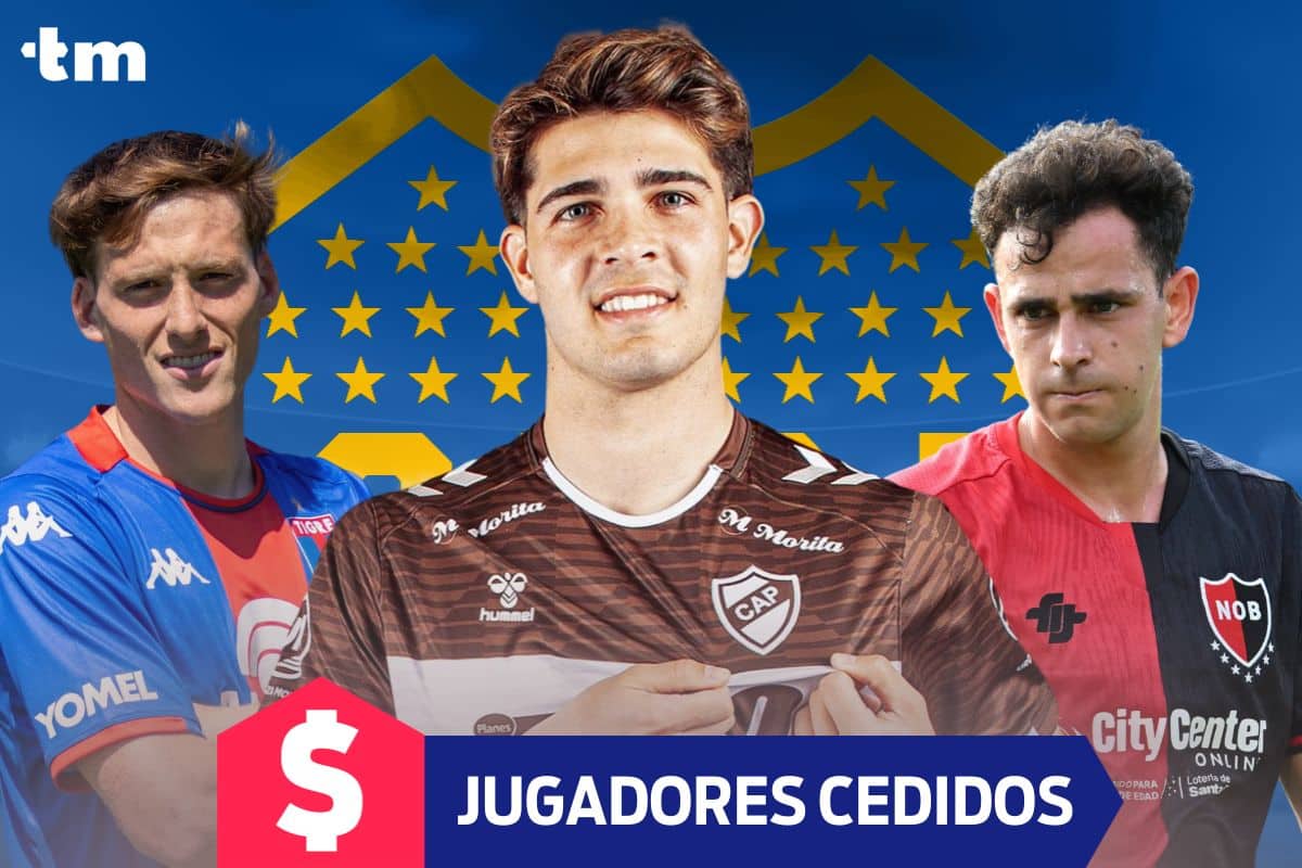 Los jugadores cedidos por Boca: dónde juegan y cómo les está yendo