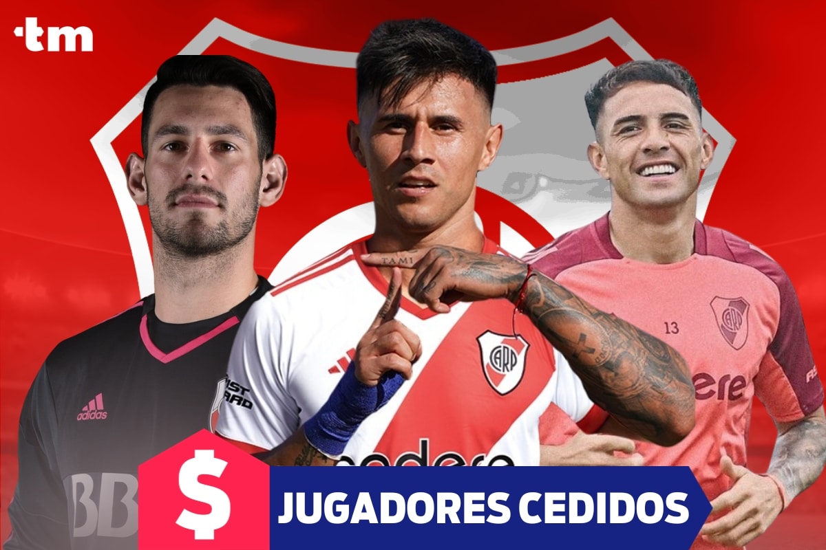 Los jugadores cedidos por River: dónde juegan y cómo les está yendo