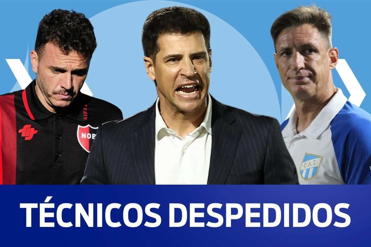 Liga Profesional: los entrenadores del fútbol argentino que dejaron su cargo en el Torneo Apertura 2025