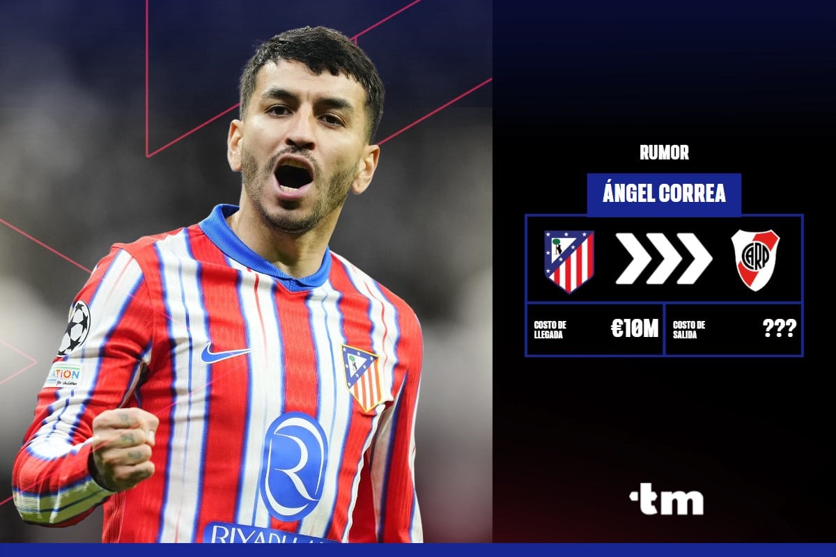 Mercado de pases de River: la fortuna que pide Atlético Madrid por Ángel Correa