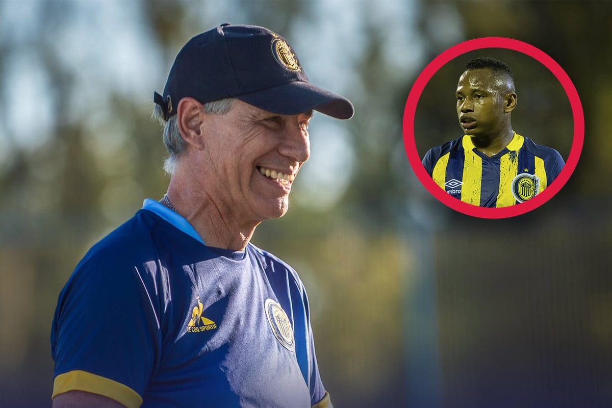 Rosario Central: Ariel Holan habló sobre la situación de Campaz y le dio tranquilidad al Canalla
