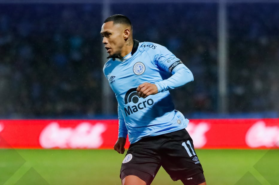 Belgrano le puso precio a Bryan Reyna y 3 equipos se pelean por él