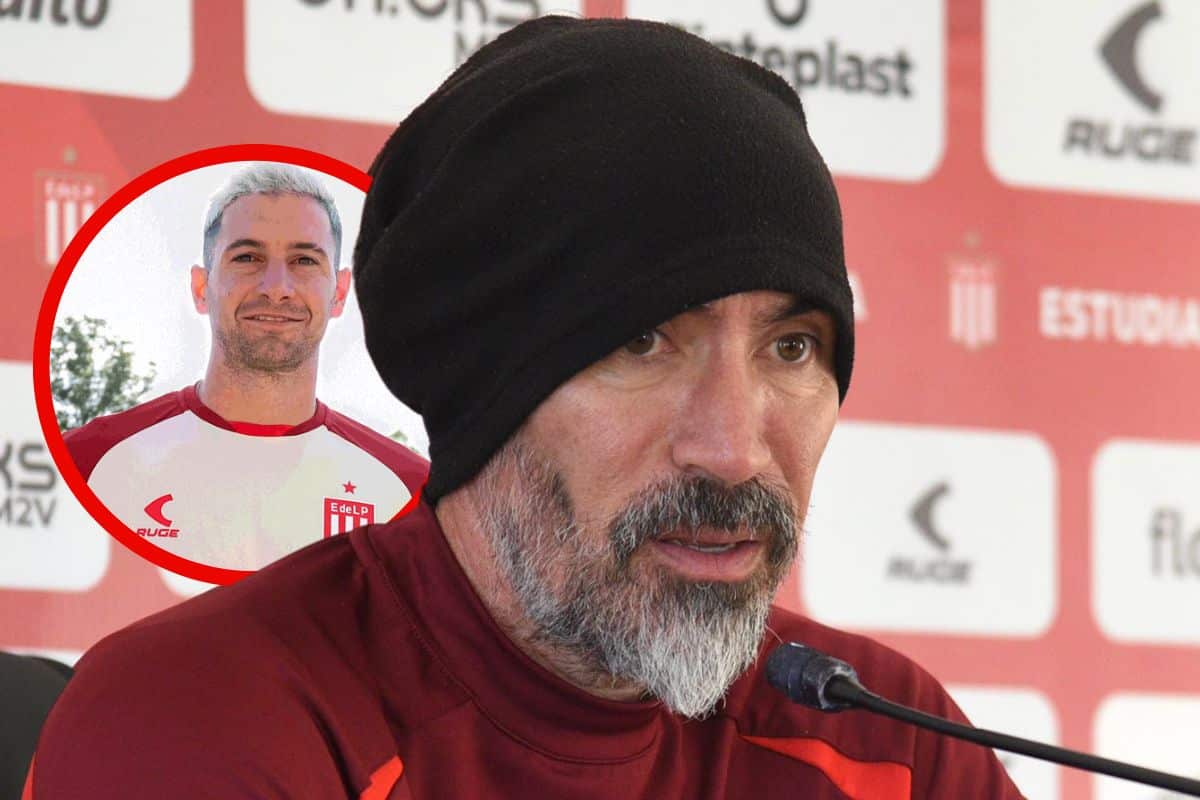 Eduardo Domínguez bancó a Lucas Alario en Estudiantes: “Surgieron imponderables”