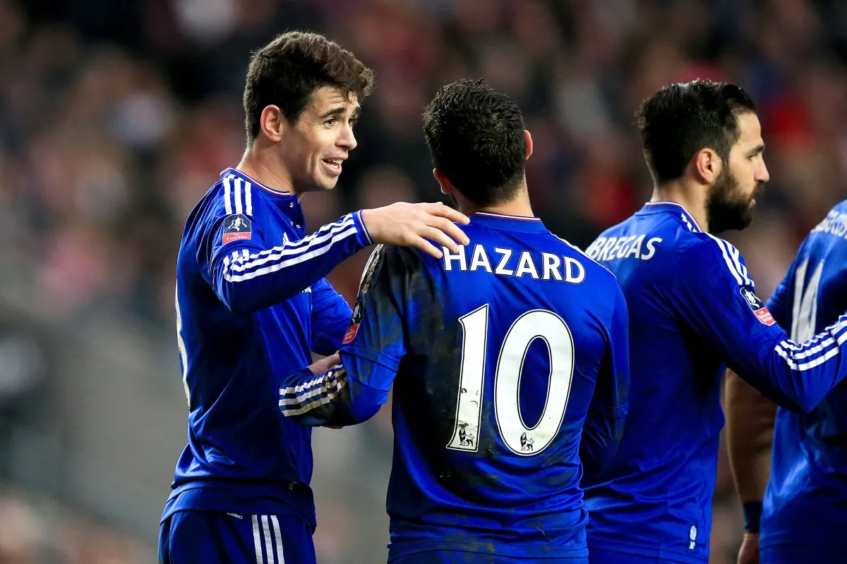 Oscar, ex figura de Chelsea, cerca de Inter